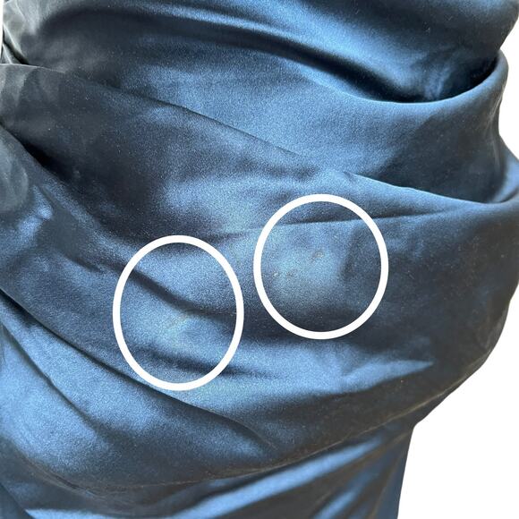 Amanda Uprichard Georgina Dress in Ink MEDIUM NWOT - Picture 6 of 9